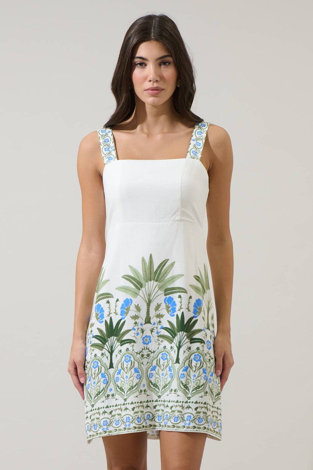 Senara Floral Sally Mini Dress