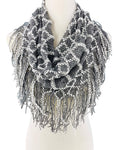 Mini Patterned Tube Infinity Scarf