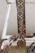 Floral Geometric Artisanal Bohemian Woven Statement Belt