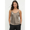 Whipstitch Satin Camisole