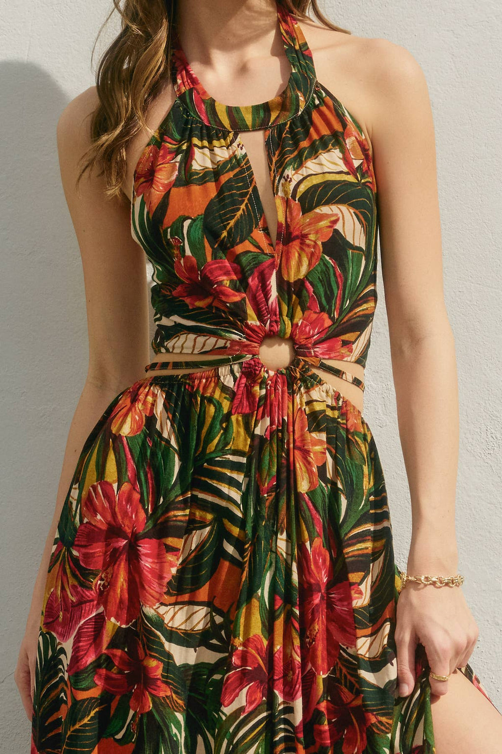 Maui O Ring Cutout Dress